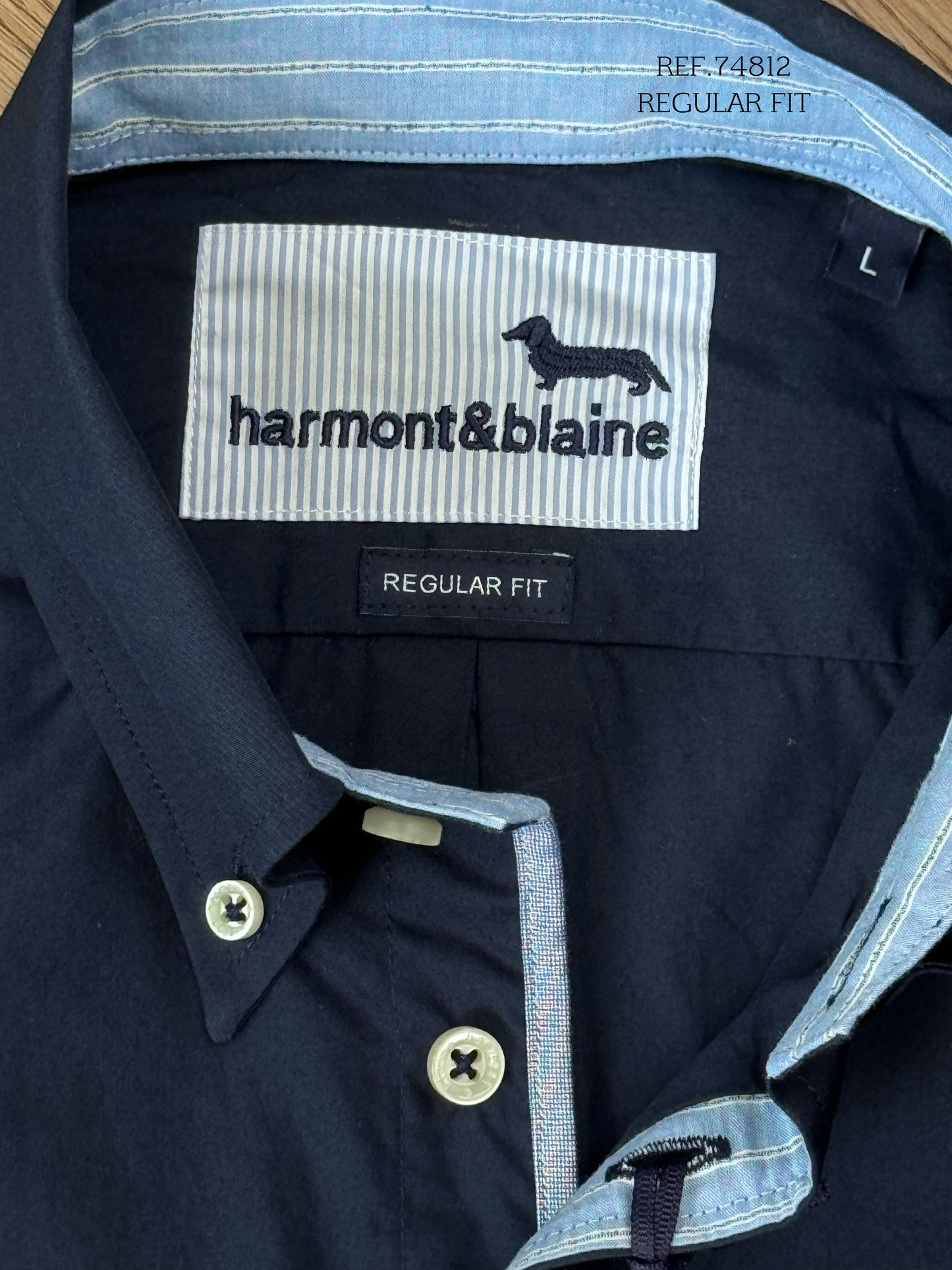CAMISA MANGA LARGA HARMONT&BLAINE