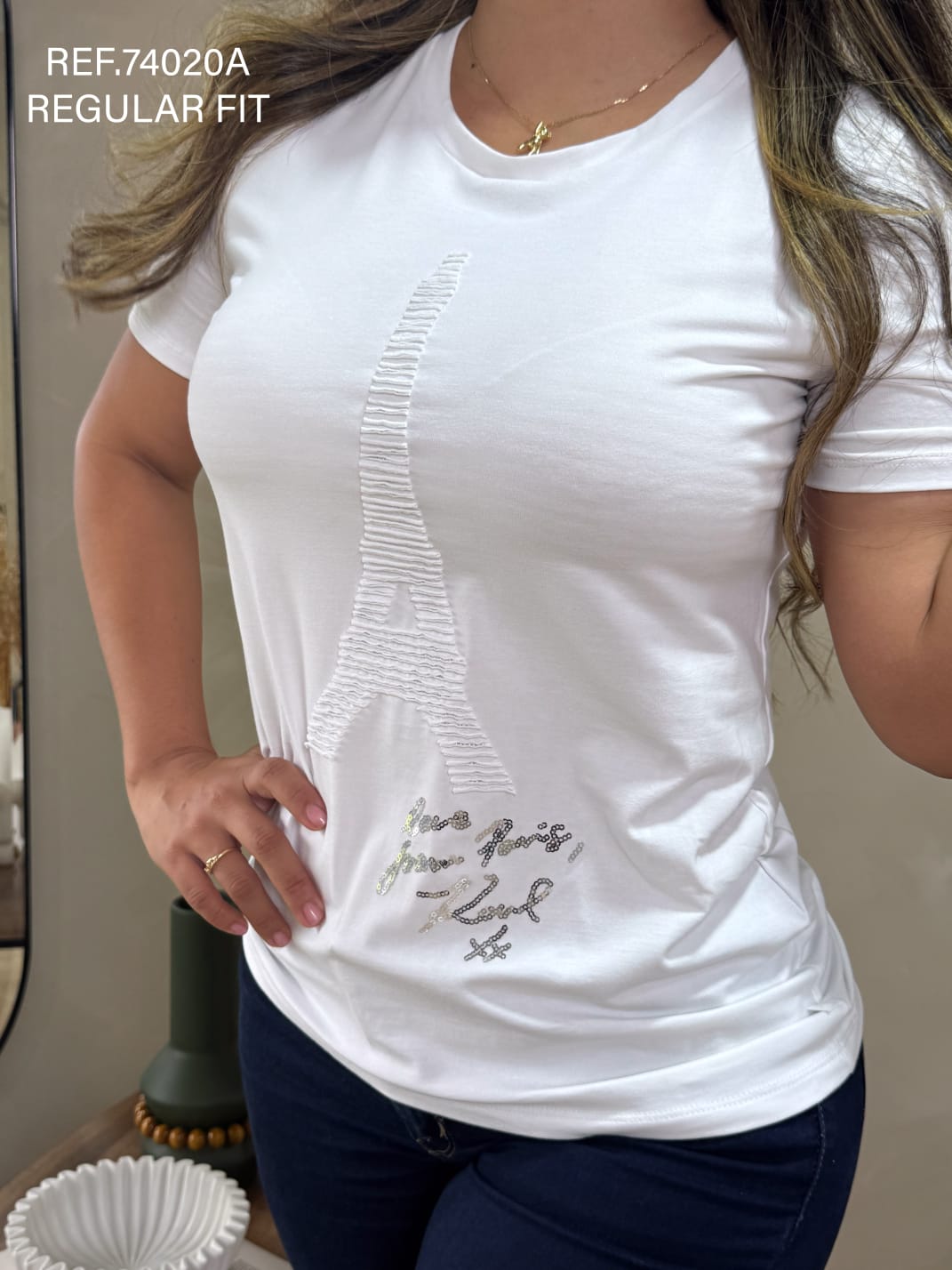 TSHIRT DAMA KARL LAGERFELD