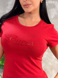TSHIRT DAMA GUESS