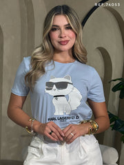 TSHIRT DAMA KARL LAGERFELD