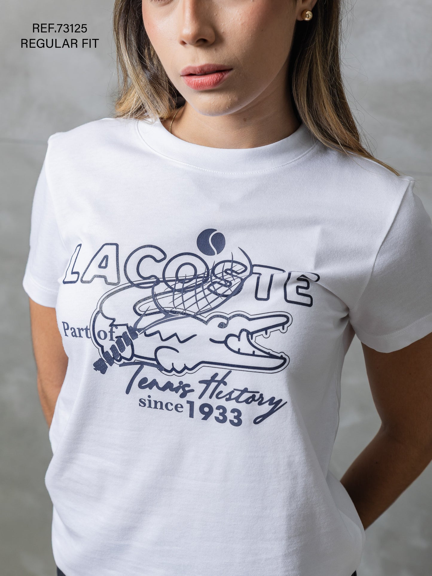 TSHIRT DAMA LACOSTE