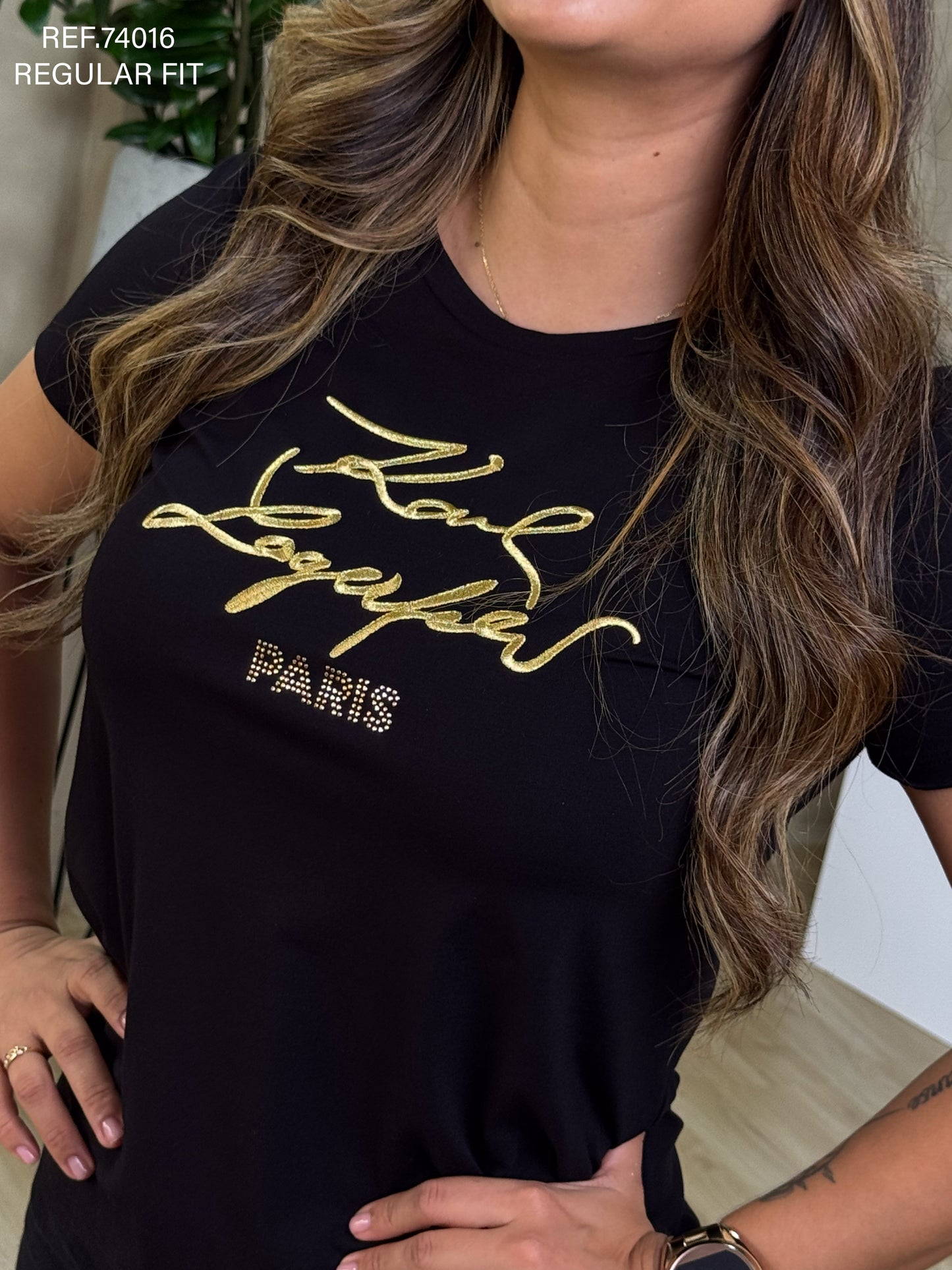 TSHIRT DAMA KARL LAGERFELD