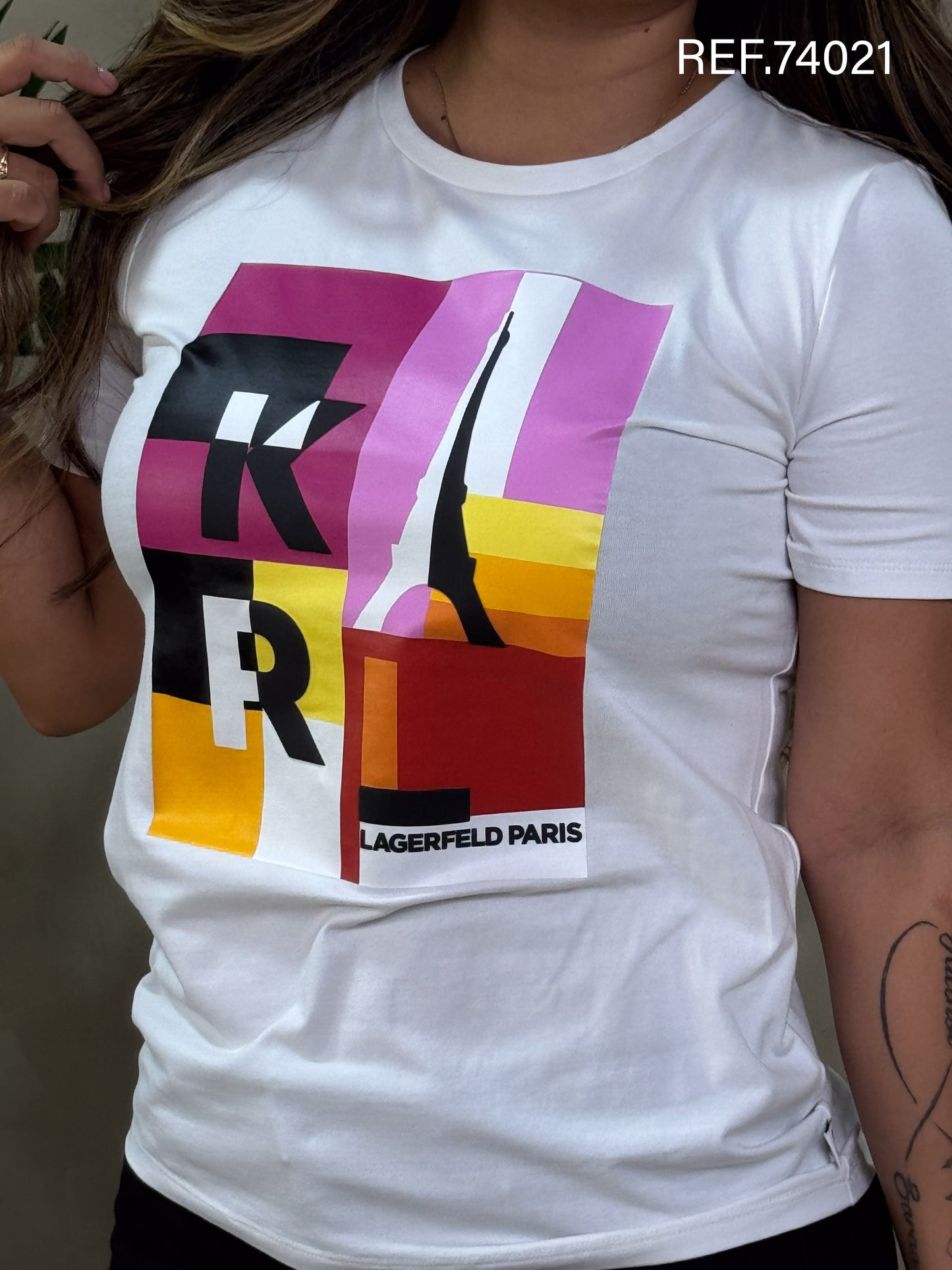 TSHIRT DAMA KARL LAGERFELD