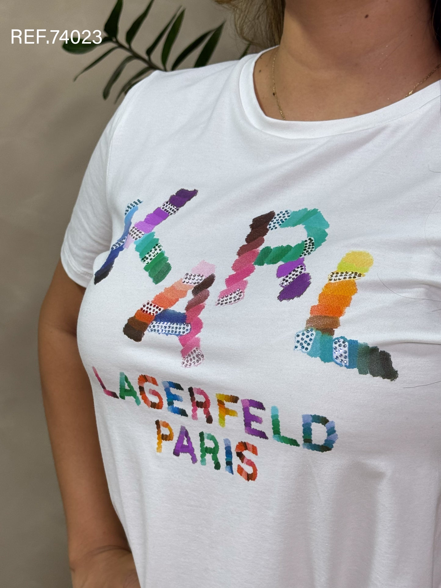 TSHIRT DAMA KARL LAGERFELD