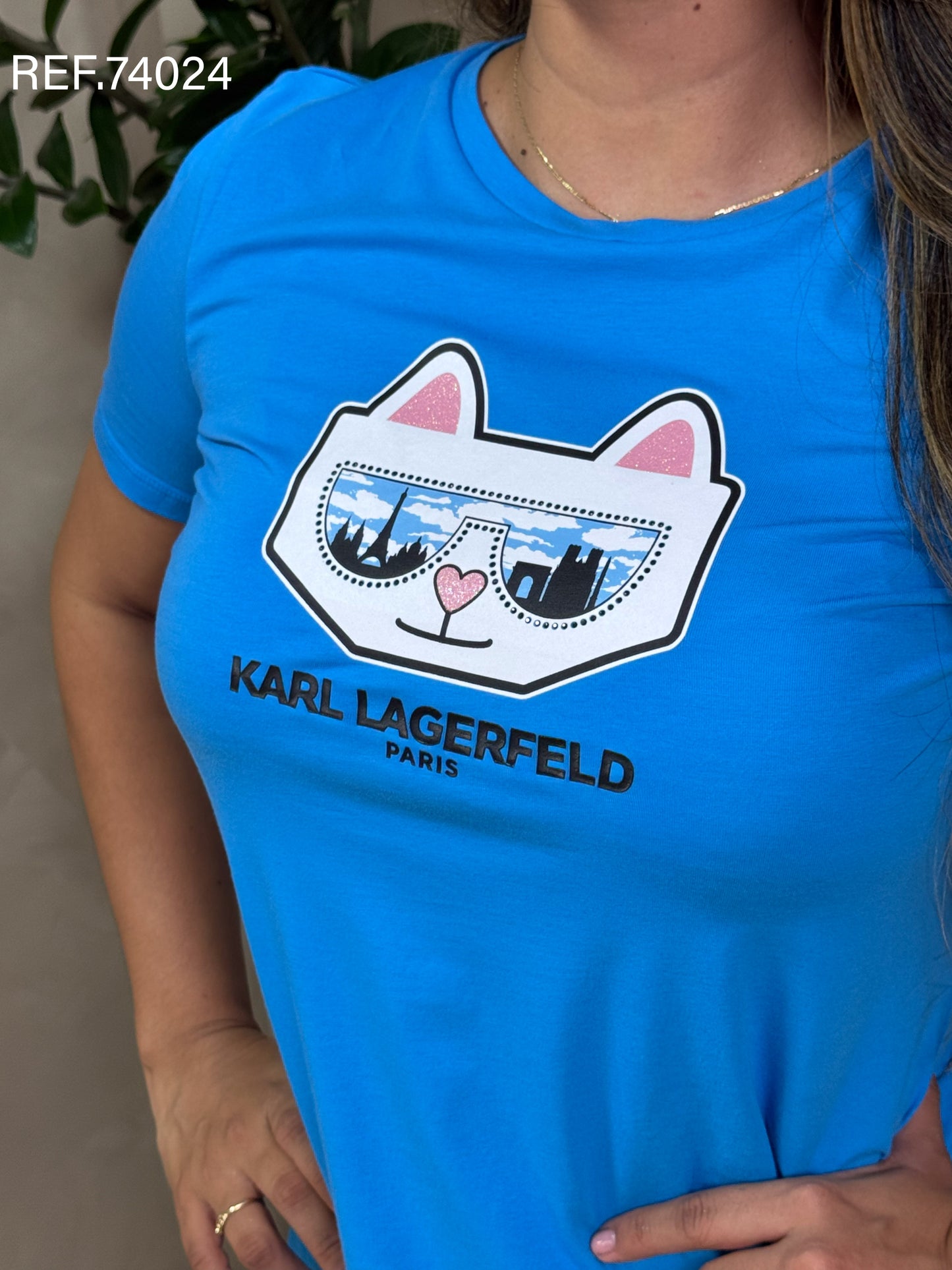 TSHIRT DAMA KARL LAGERFELD