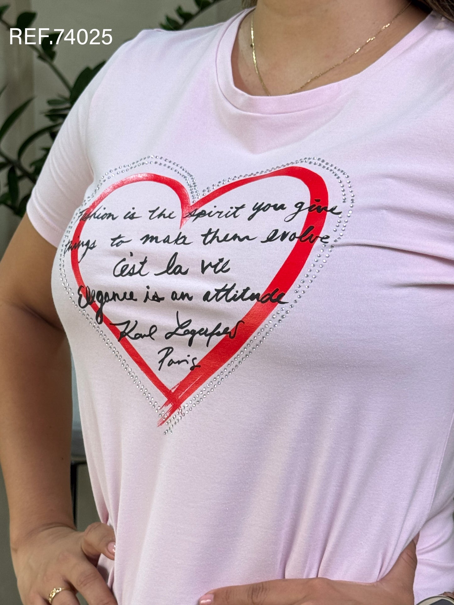 TSHIRT DAMA KARL LAGERFELD