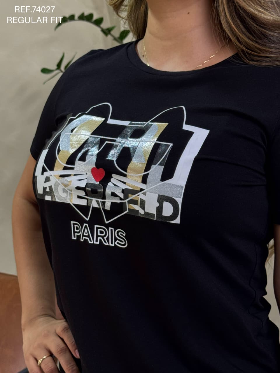 TSHIRT DAMA KARL LAGERFELD