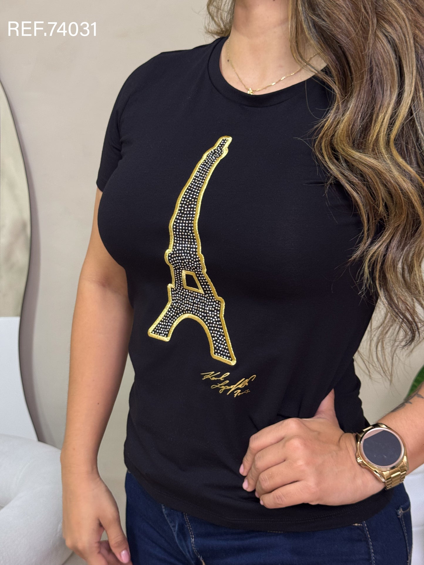 TSHIRT DAMA KARL LAGERFELD