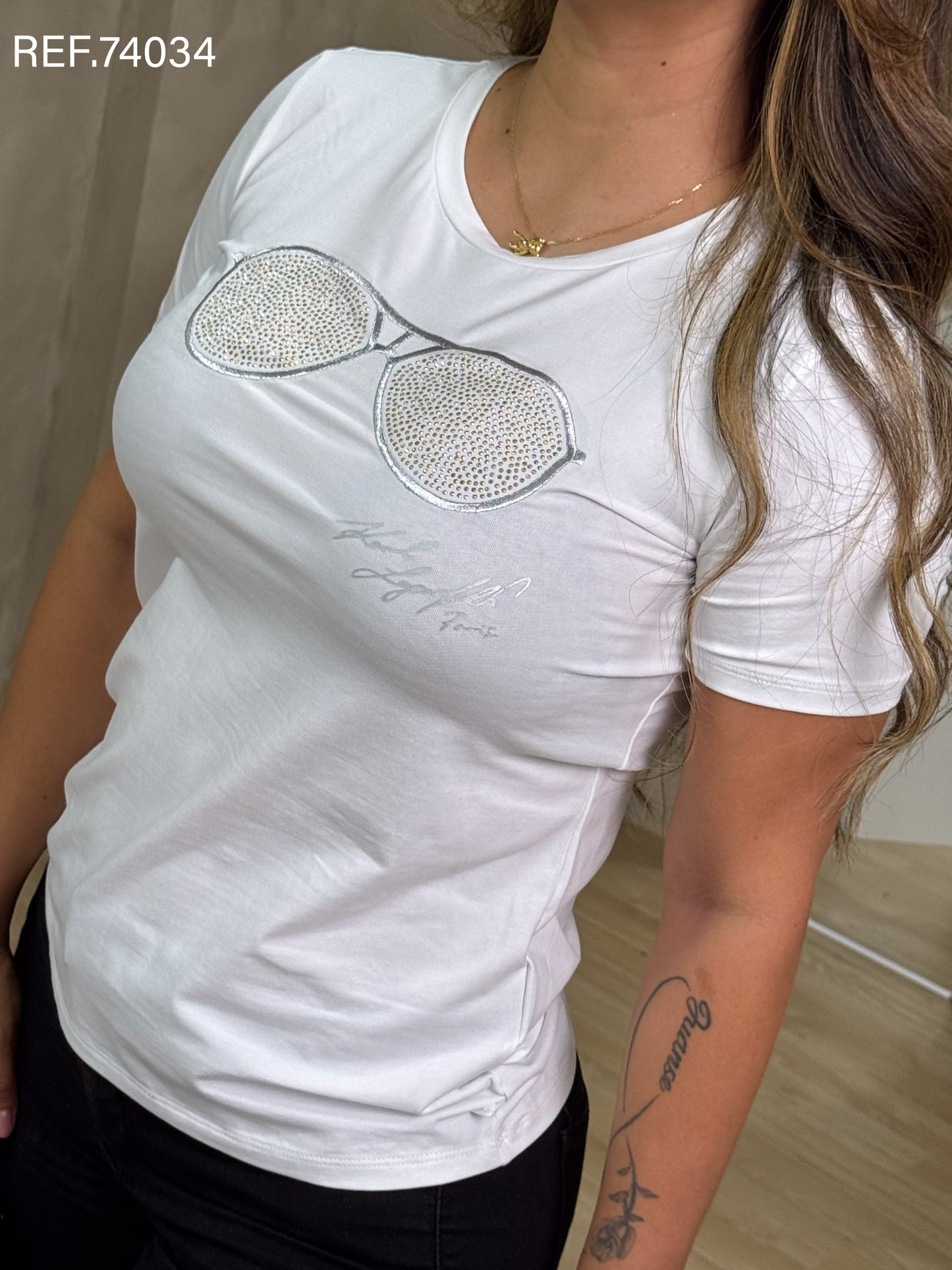 TSHIRT DAMA KARL LAGERFELD