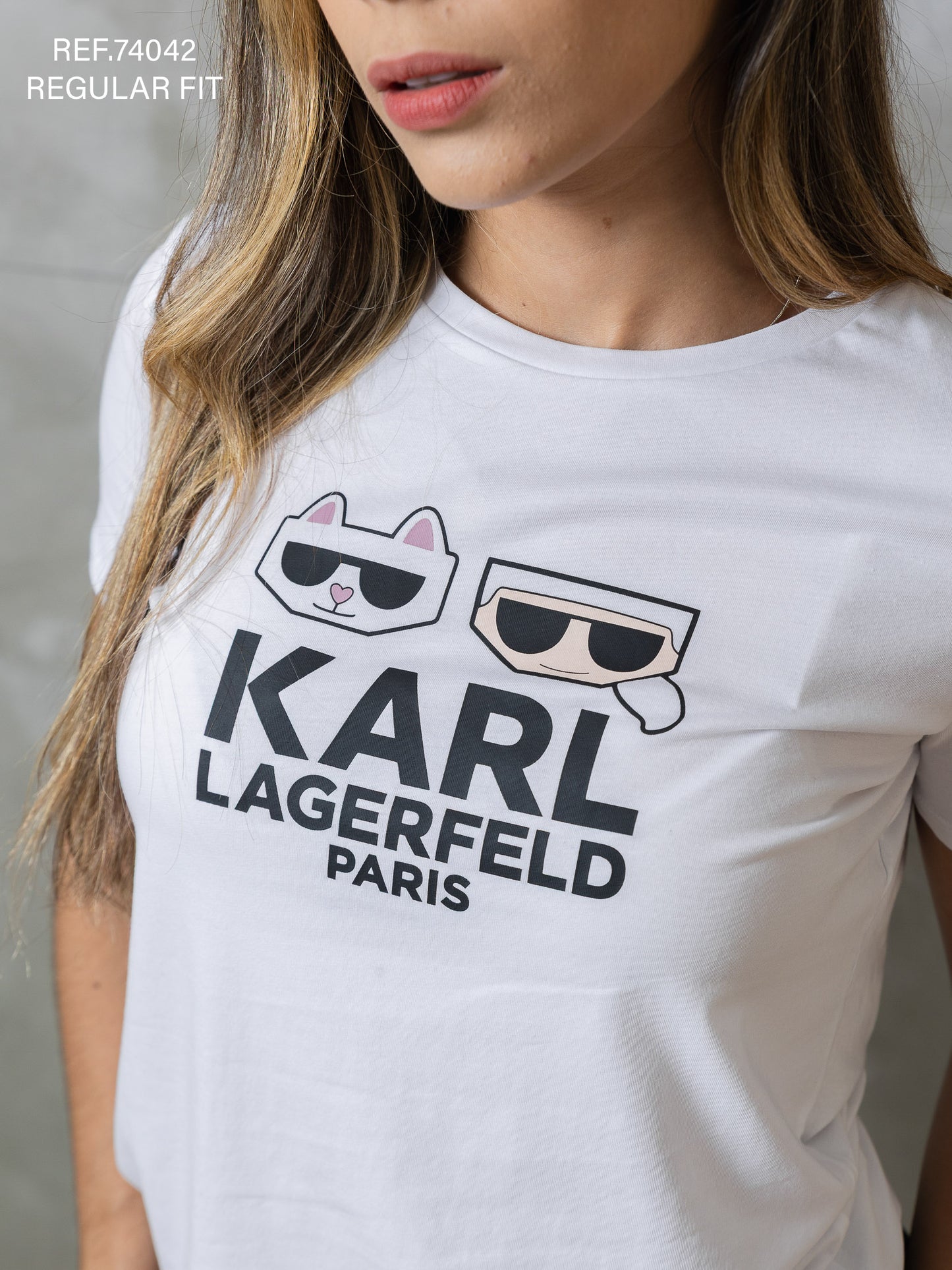 TSHIRT DAMA KARL LAGERFELD