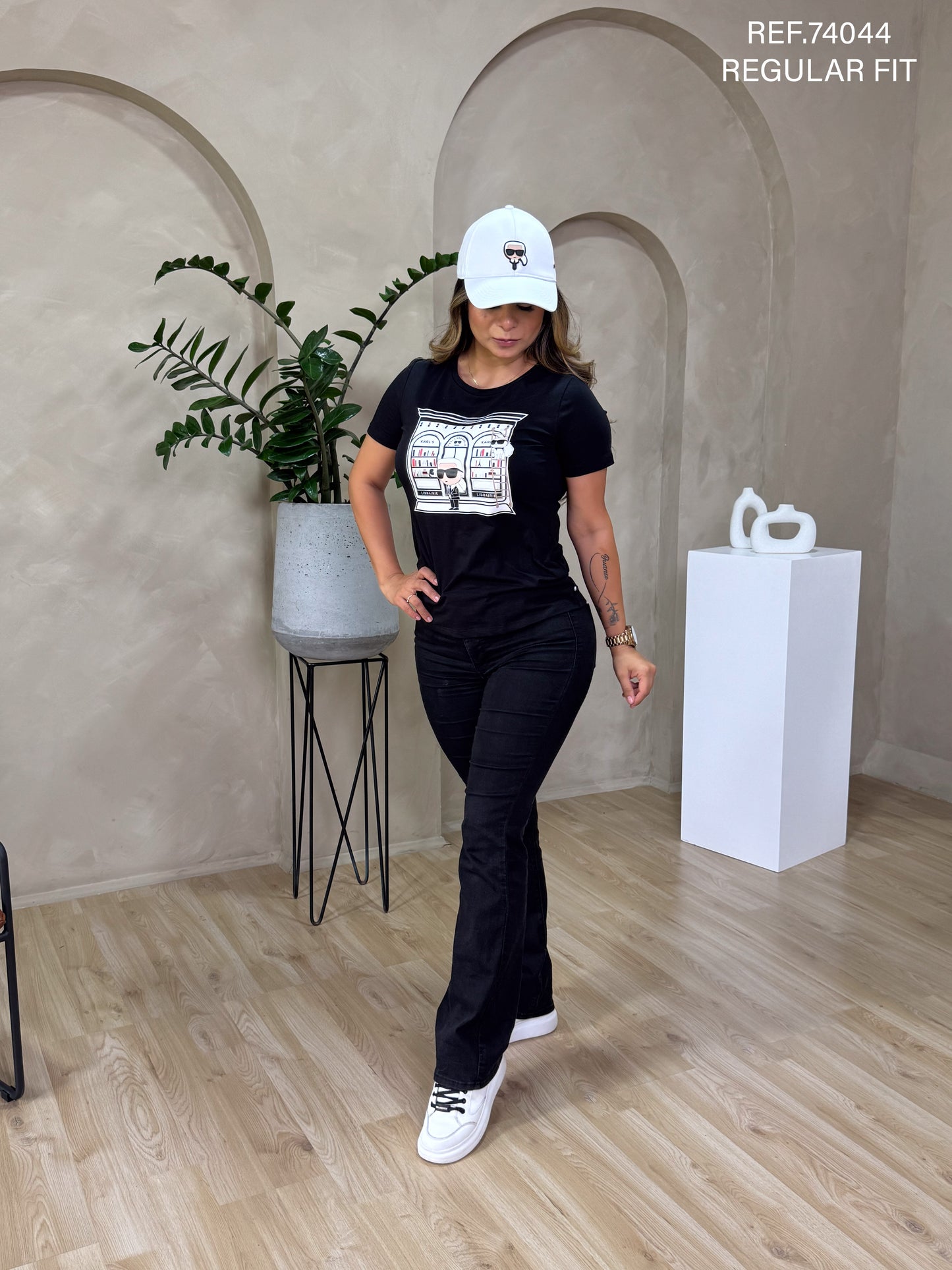 TSHIRT DAMA KARL LAGERFELD