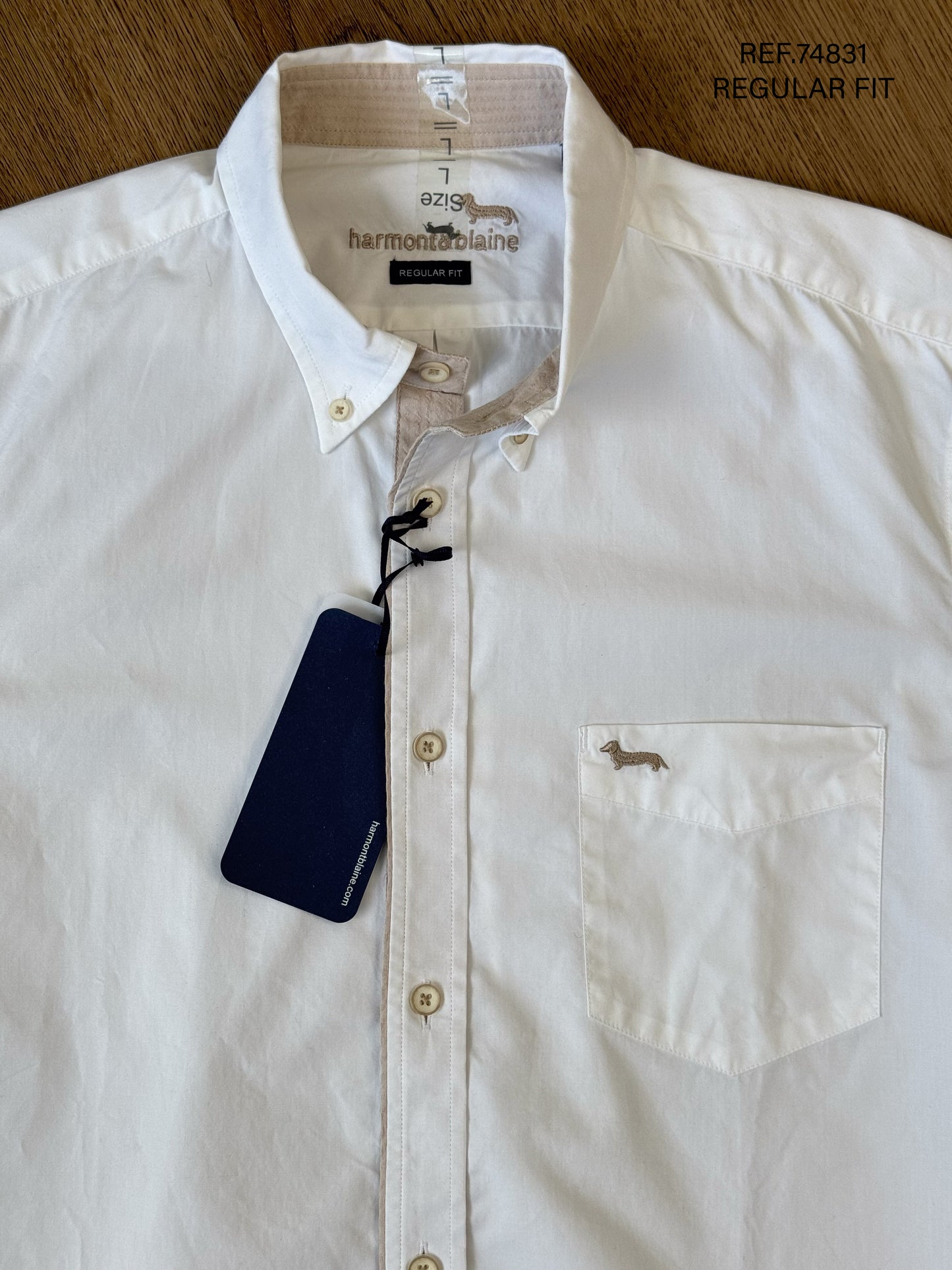 CAMISA MANGA LARGA HARMONT&BLAINE