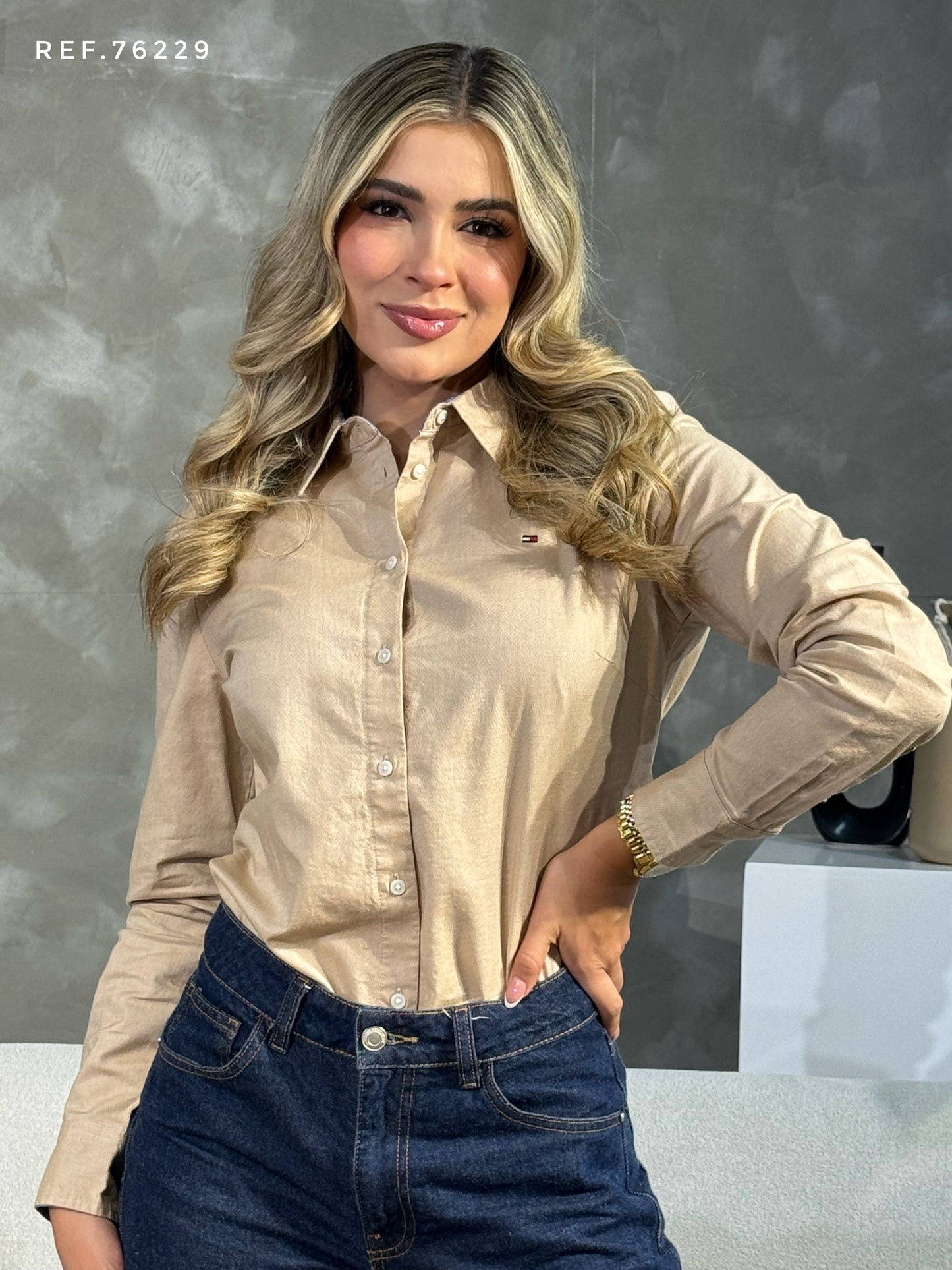 CAMISA MANGA LARGA TOMMY HILFIGER