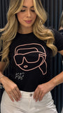 TSHIRT DAMA KARL LAGERFELD