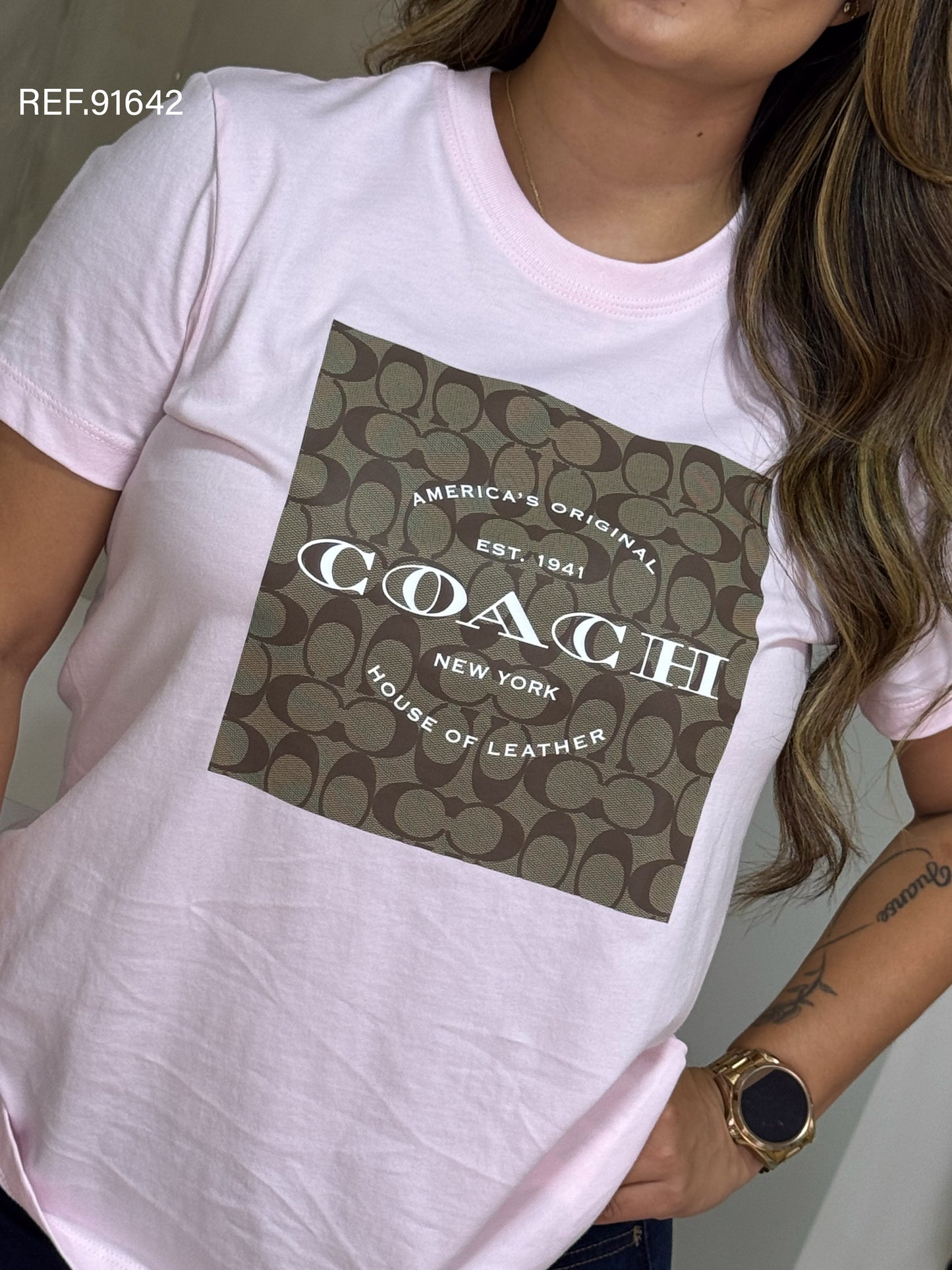 TSHIRT DAMA COACH