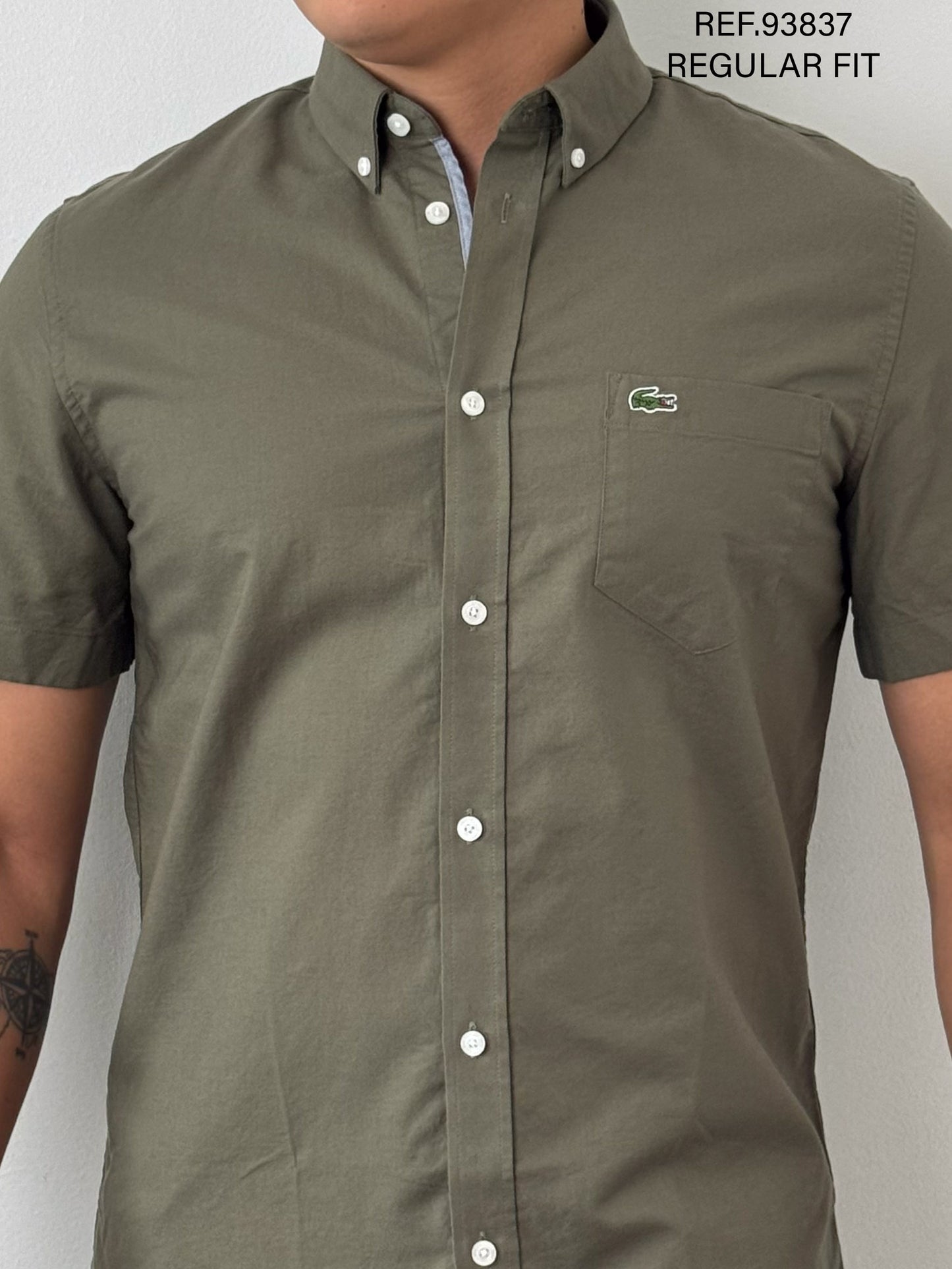 CAMISA MANGA CORTA LACOSTE