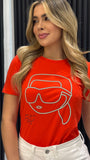 TSHIRT DAMA KARL LAGERFELD