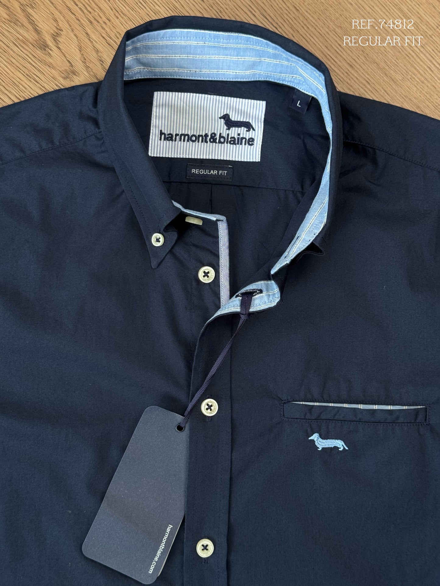 CAMISA MANGA LARGA HARMONT&BLAINE
