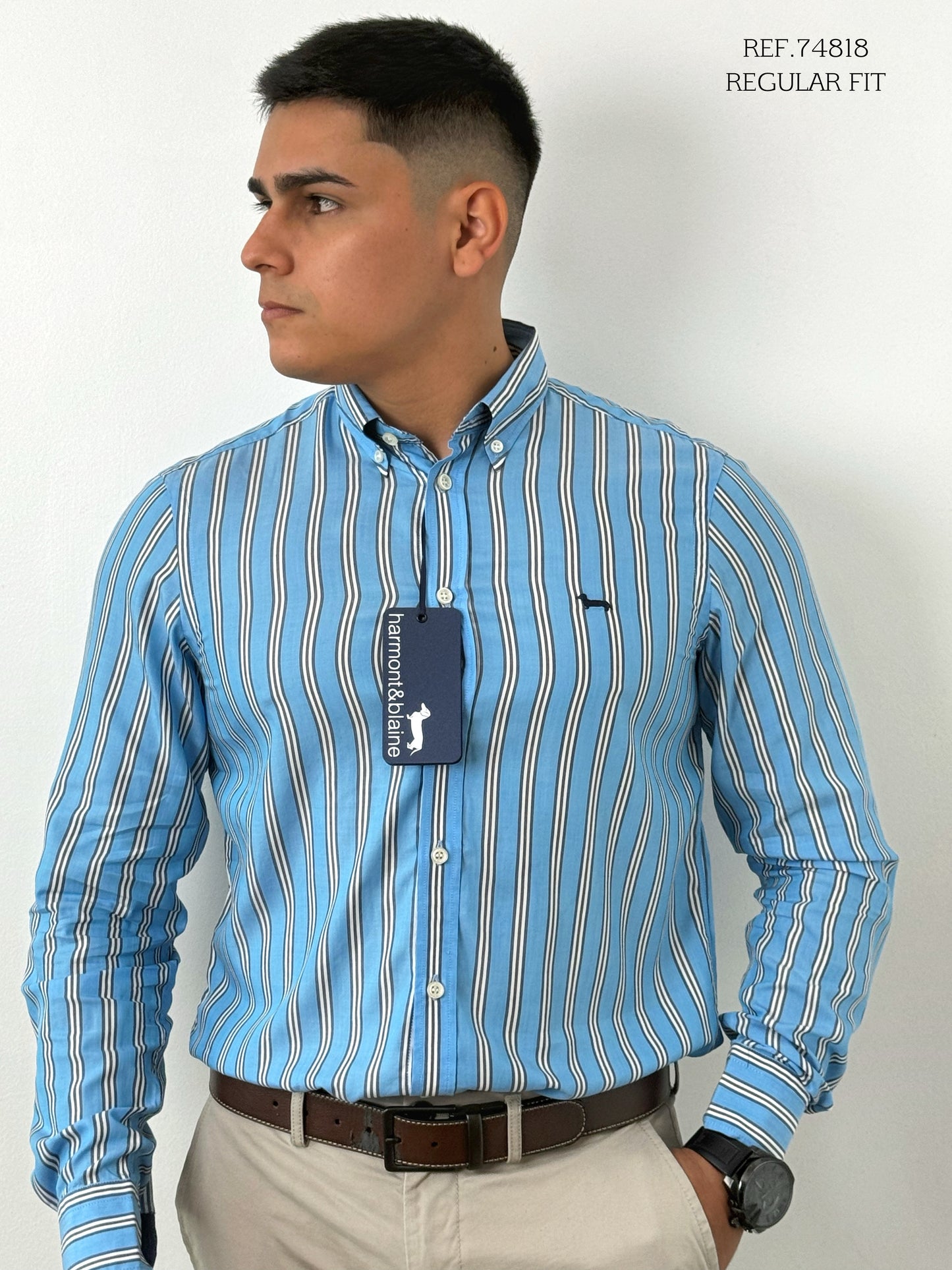 CAMISA MANGA LARGA HARMONT&BLAINE