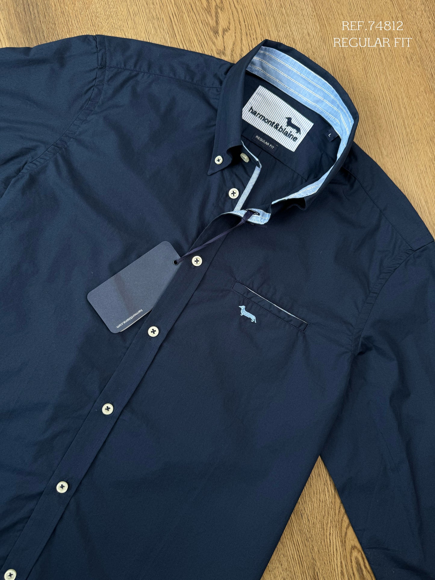 CAMISA MANGA LARGA HARMONT&BLAINE