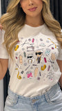 TSHIRT DAMA KARL LAGERFELD