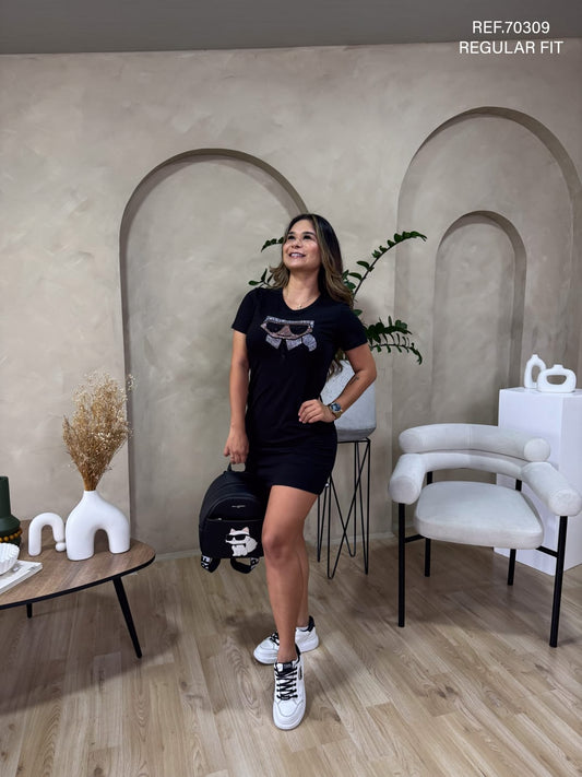 VESTIDO DAMA KARL LAGERFELD