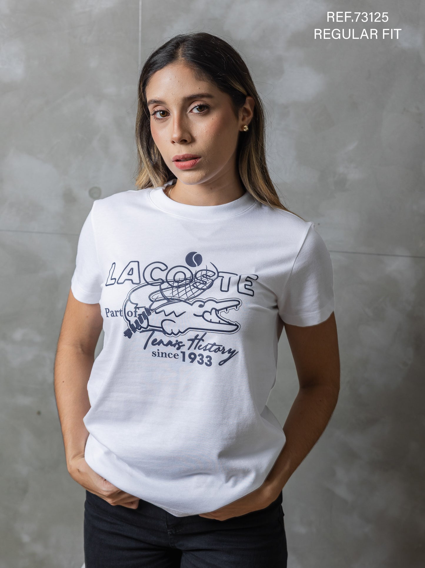 TSHIRT DAMA LACOSTE