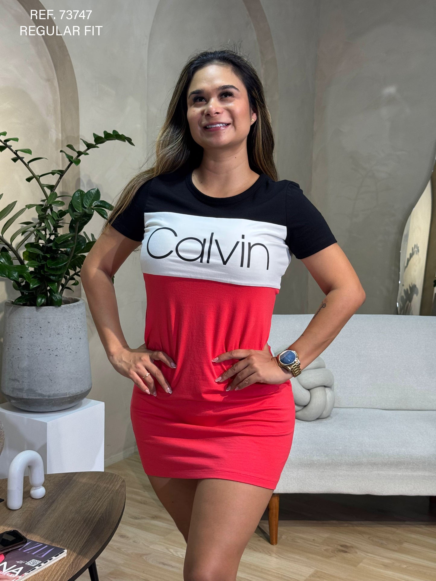 VESTIDO DAMA CALVIN KLEIN