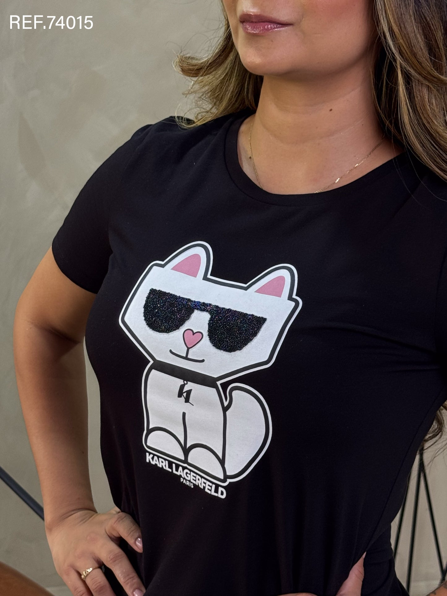 TSHIRT DAMA KARL LAGERFELD