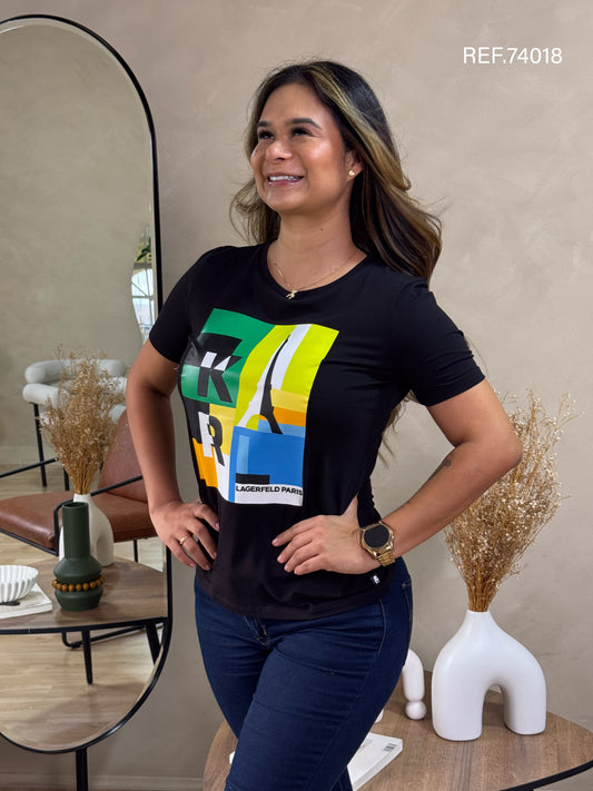 TSHIRT DAMA KARL LAGERFELD