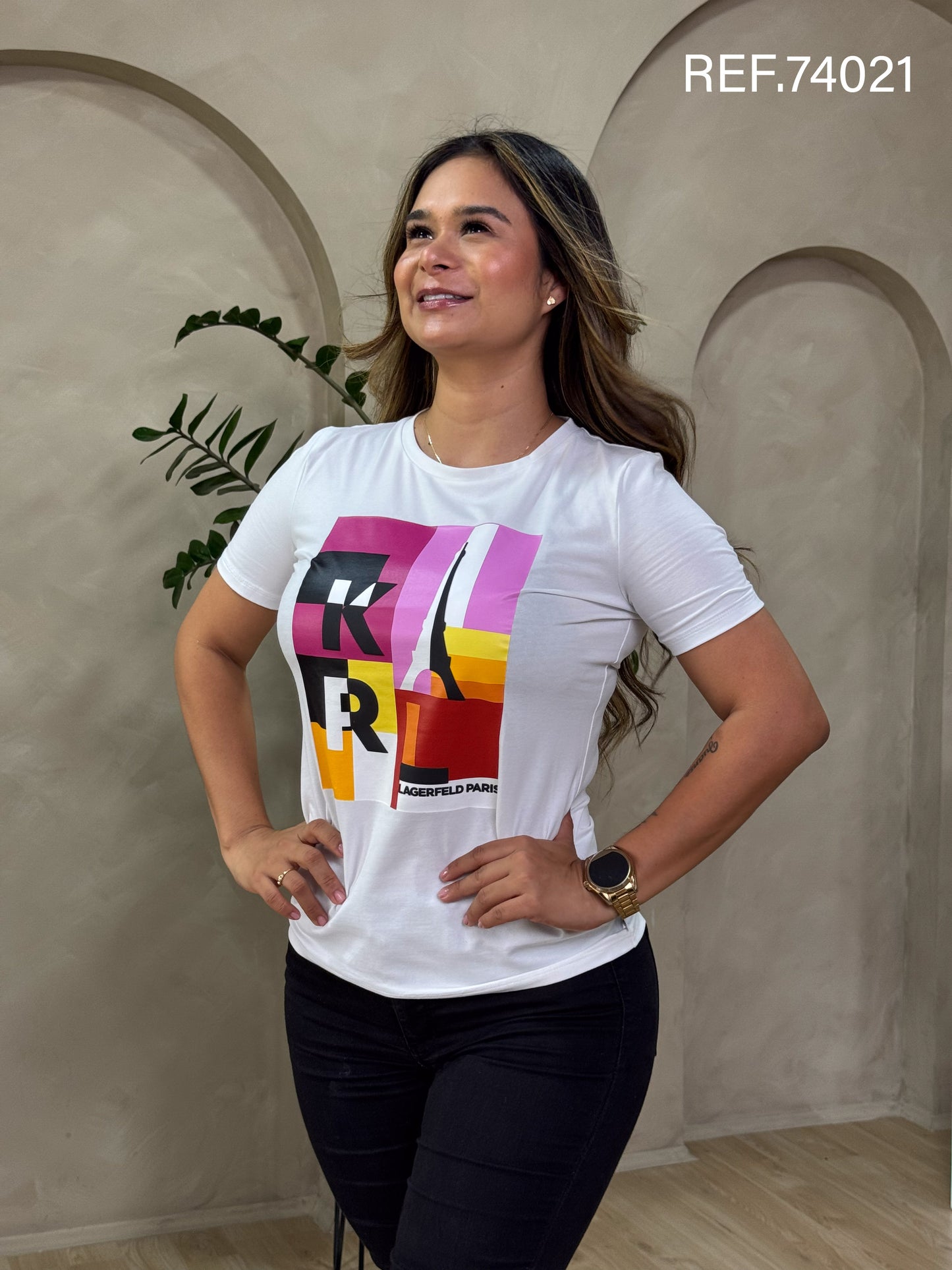 TSHIRT DAMA KARL LAGERFELD