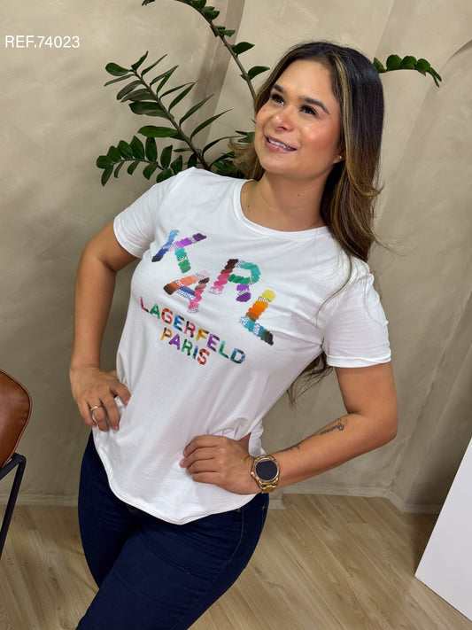 TSHIRT DAMA KARL LAGERFELD