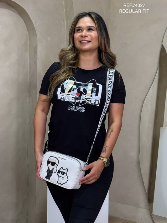 TSHIRT DAMA KARL LAGERFELD