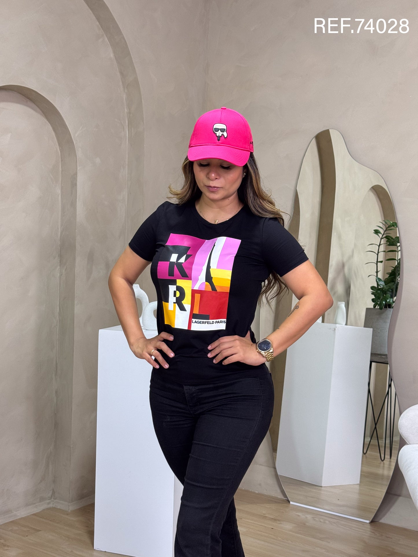 TSHIRT DAMA KARL LAGERFELD