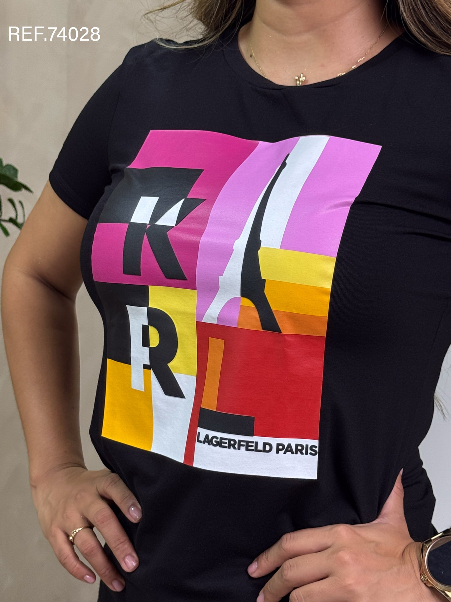 TSHIRT DAMA KARL LAGERFELD