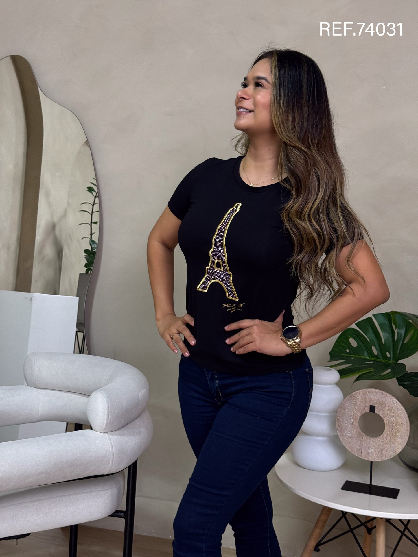 TSHIRT DAMA KARL LAGERFELD