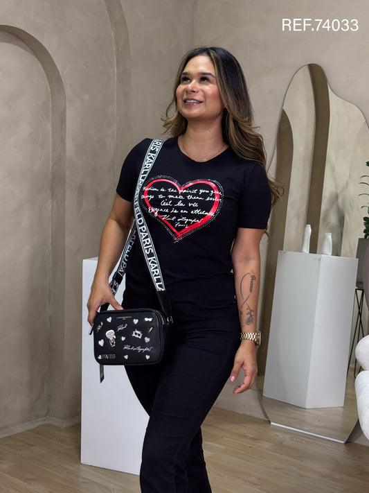 TSHIRT DAMA KARL LAGERFELD