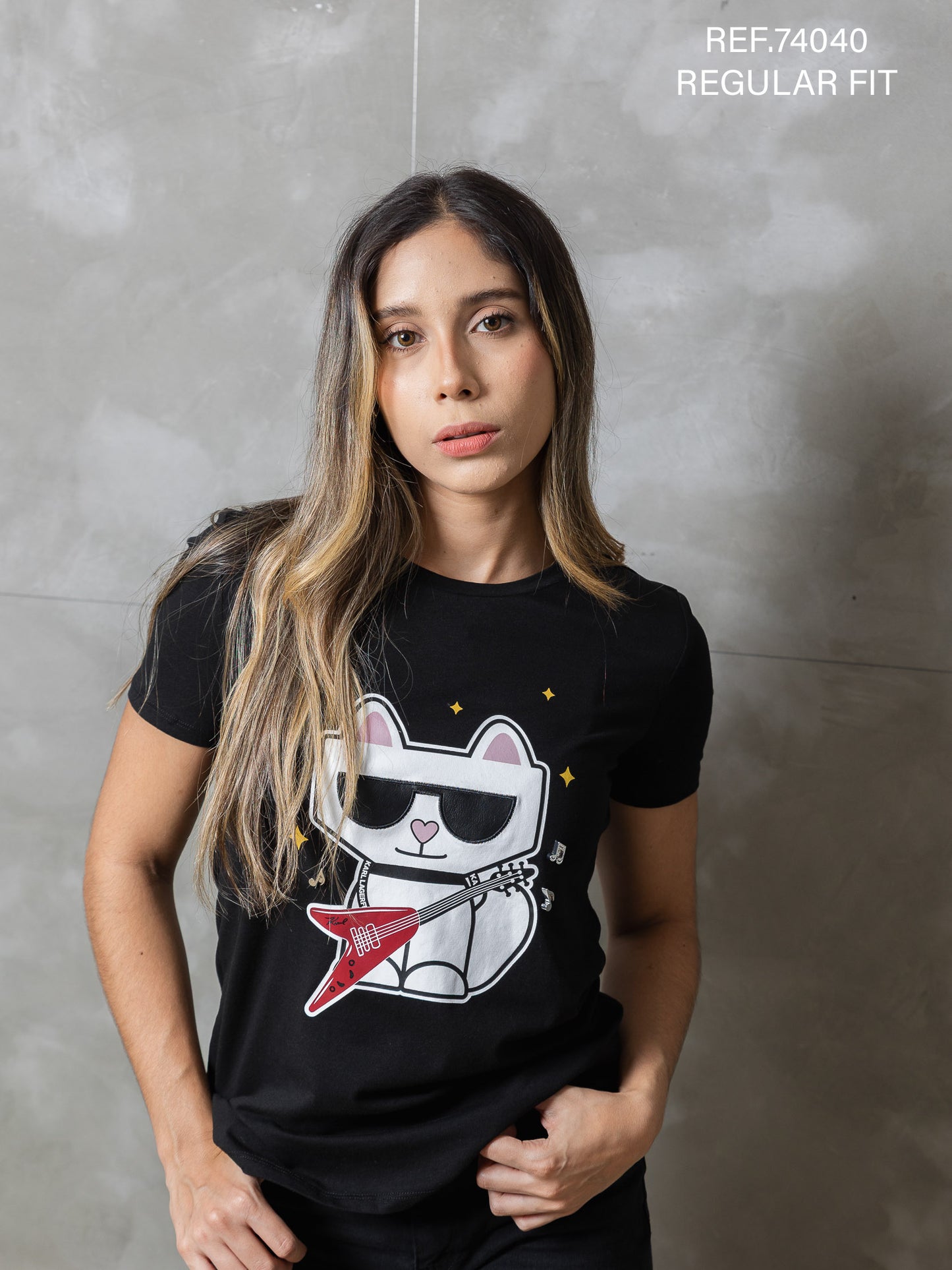 TSHIRT DAMA KARL LAGERFELD