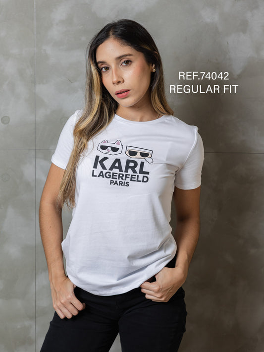 TSHIRT DAMA KARL LAGERFELD