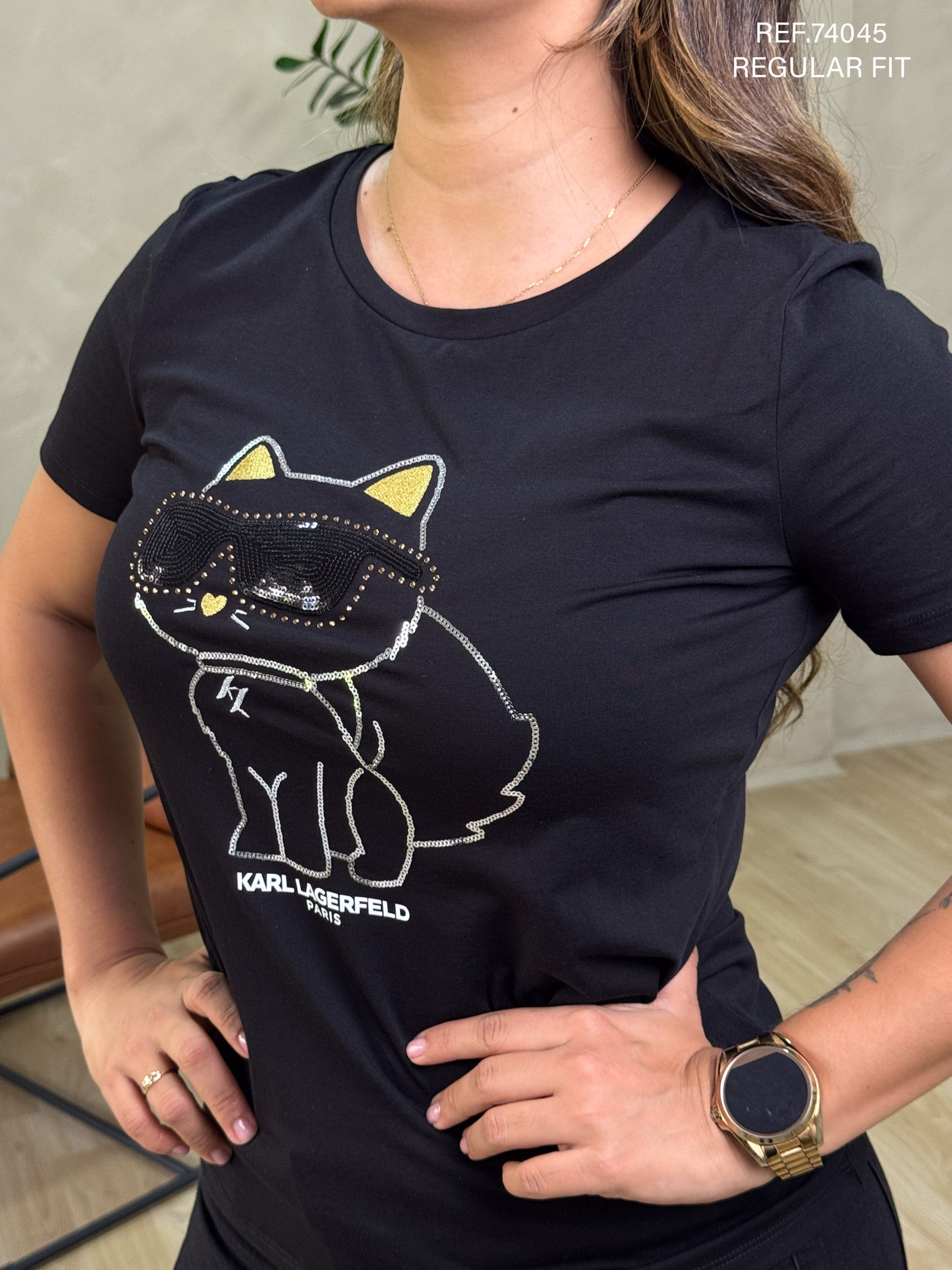 TSHIRT DAMA KARL LAGERFELD