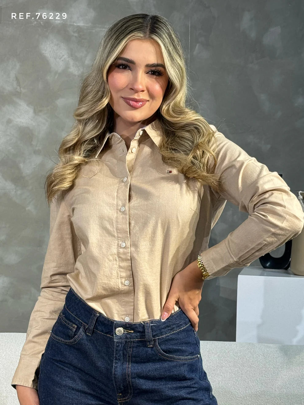 CAMISA MANGA LARGA TOMMY HILFIGER