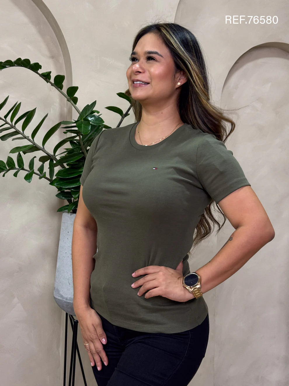 TSHIRT DAMA TOMMY HILFIGER