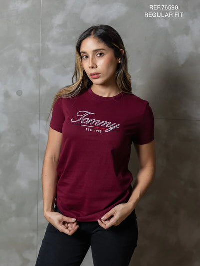 TSHIRT DAMA TOMMY HILFIGER