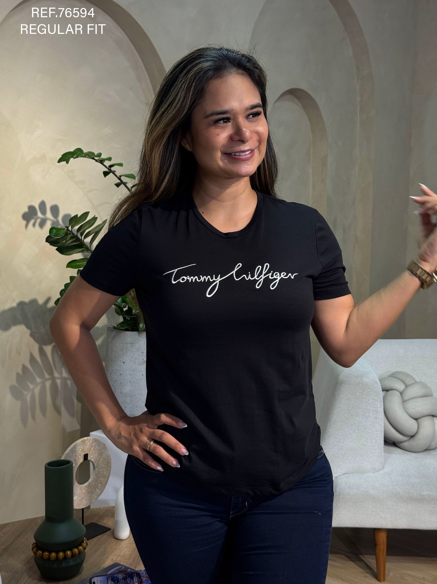 TSHIRT DAMA TOMMY HILFIGER