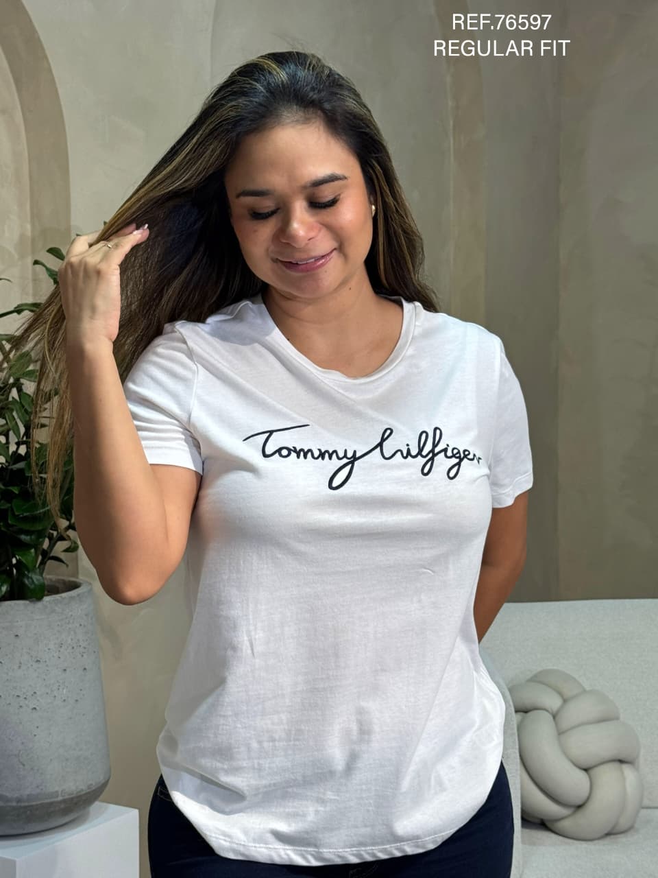 TSHIRT DAMA TOMMY HILFIGER