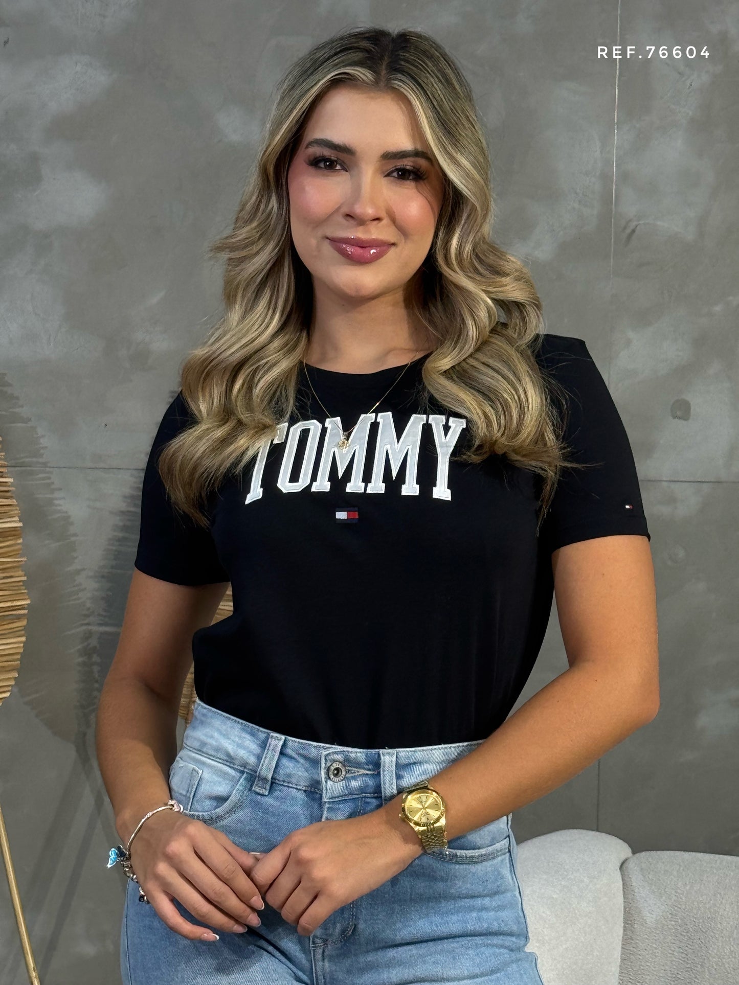 TSHIRT DAMA TOMMY HILFIGER