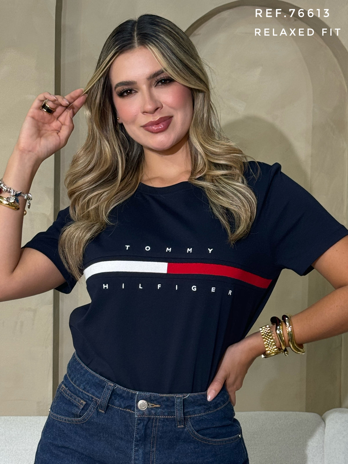 TSHIRT DAMA TOMMY HILFIGER