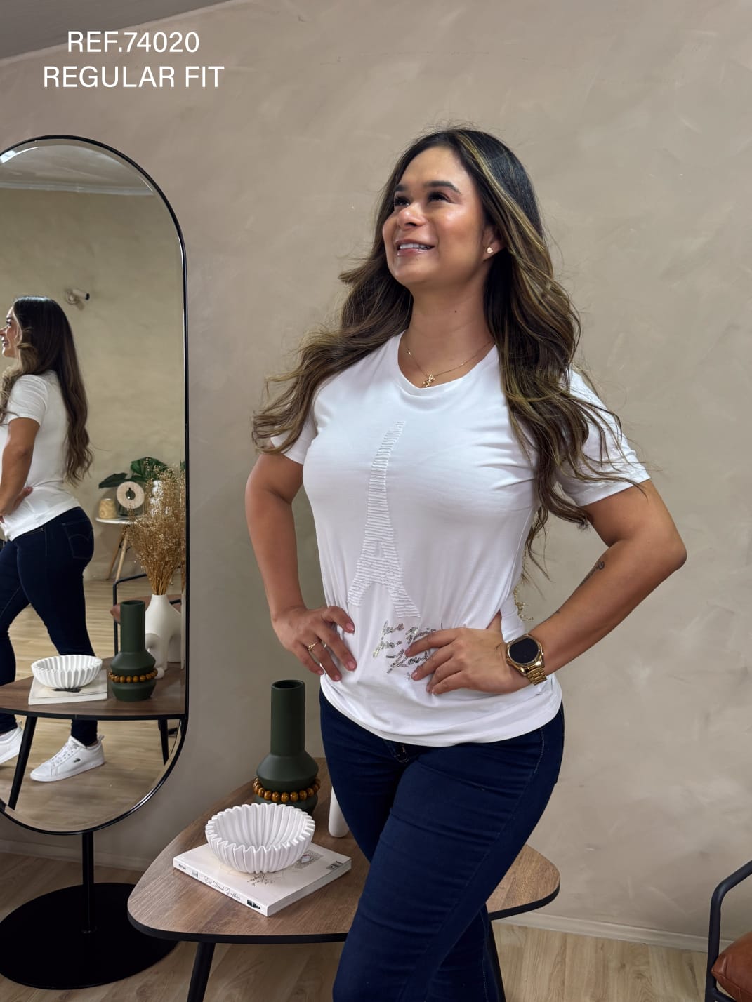 TSHIRT DAMA KARL LAGERFELD