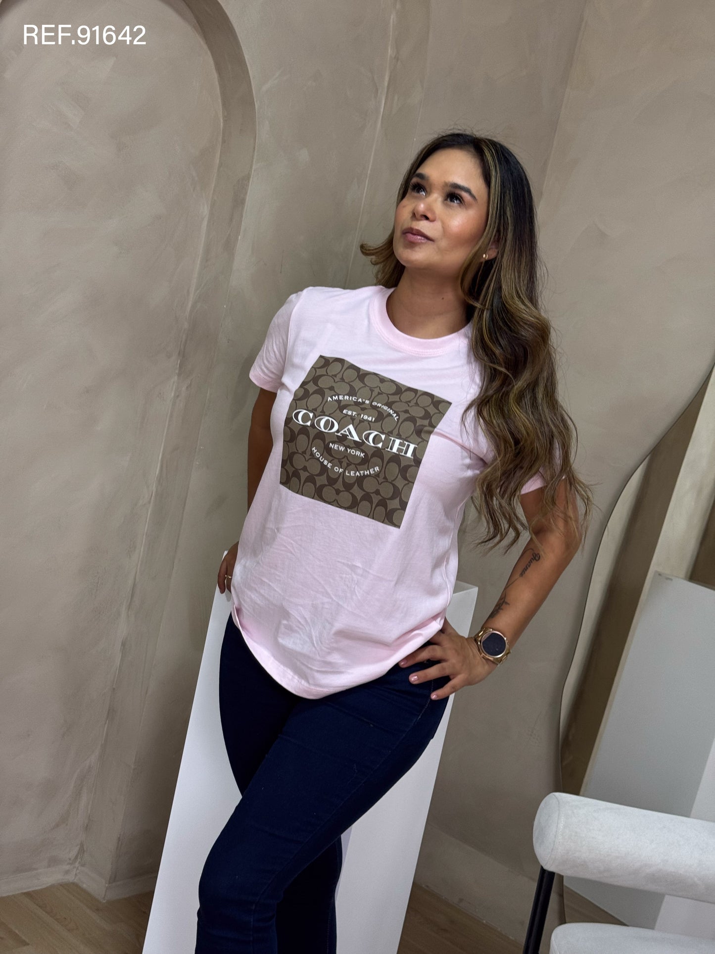 TSHIRT DAMA COACH