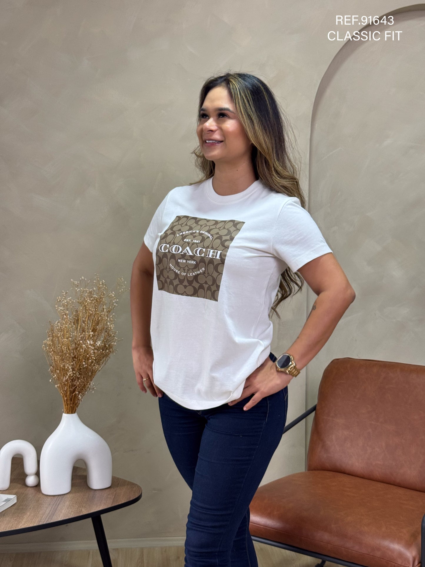 TSHIRT DAMA COACH